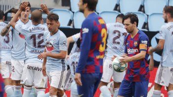 Barcelona empató con Celta de Vigo y Messi no pudo lograr su gol 700.