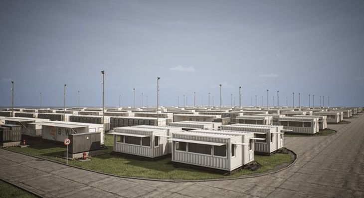 La planta de BitCluster para el minado de criptomonedas en Etiopia, 30,000mt cuadrados La planta de BitCluster para el minado de criptomonedas en Etiopia, 30,000mt cuadrados