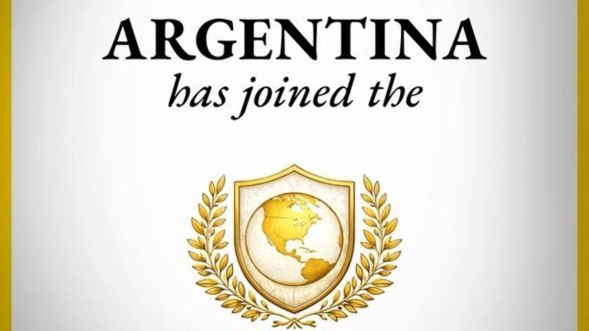 Estados Unidos anunció la incorporación de la Argentina al Consejo de Paz.