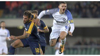 Icardi se lesionó y no estará en la gira de la Selección por Rusia.