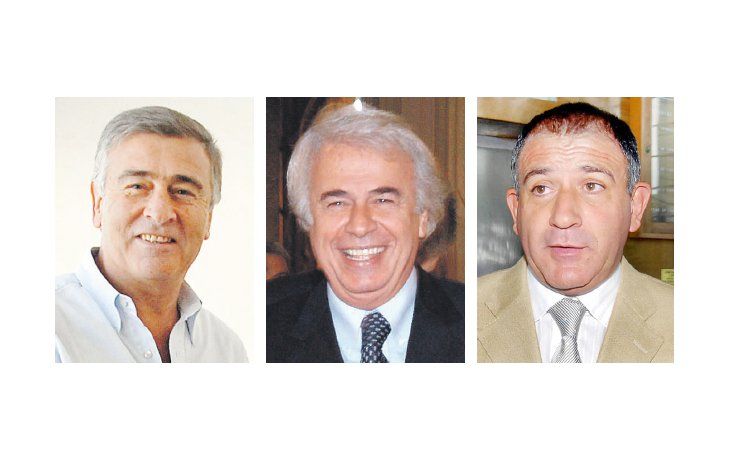 El radical Oscar Aguad, el exgobernador José Manuel de la Sota y el senador Luis Juez serán los principales protagonistas de la compulsa del domingo.
