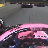 Como en 2024, Colapinto tuvo una largada impresionante en el GP de Singapur. Como en 2024, Colapinto tuvo una largada impresionante en el GP de Singapur.