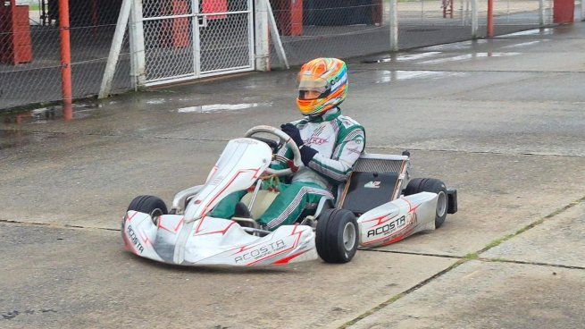 Franco Colapinto volvió a sus orígenes&nbsp;