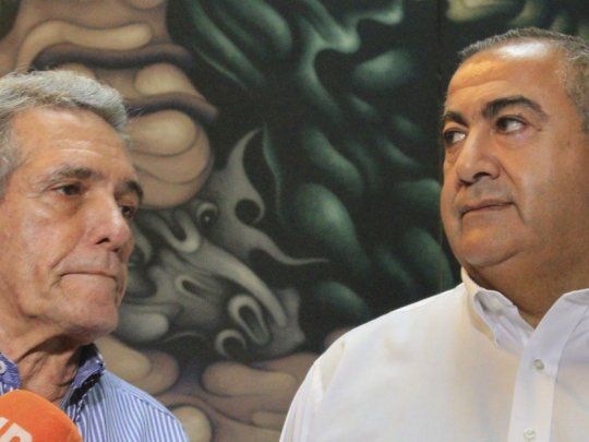 Carlos Acuña y Héctor Daer.