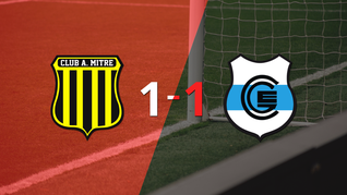 mitre (se) y gimnasia (j) se repartieron los puntos en un 1 a 1