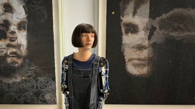 Ai-Da, la robot artista.&nbsp;