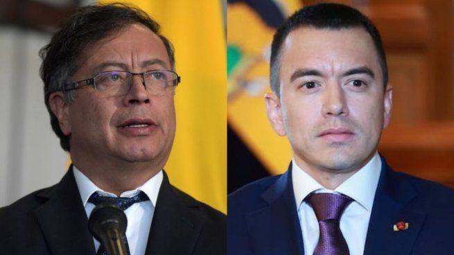 Sigue empeorando la mala relación entre los presidentes Noboa y Petro, en lo que habría sido un presunto bombardeó de ecuatoriano en la frontera con Colombia.