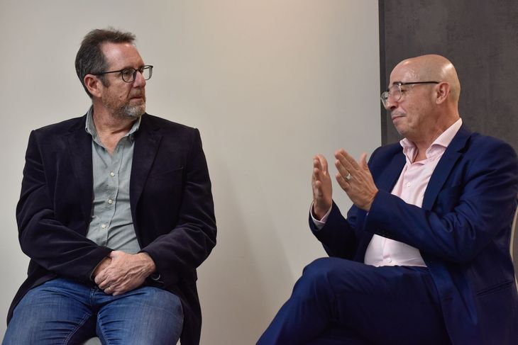 Sergio Fogel, cofundador de dLocal y Roberto Icazuriaga, director para Latinoamérica y el Caribe de pymes y compañías nativas digitales de Microsoft. Sergio Fogel, cofundador de dLocal y Roberto Icazuriaga, director para Latinoamérica y el Caribe de pymes y compañías nativas digitales de Microsoft.