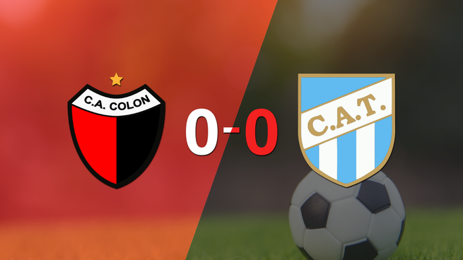 Colón y Atlético Tucumán empataron sin goles