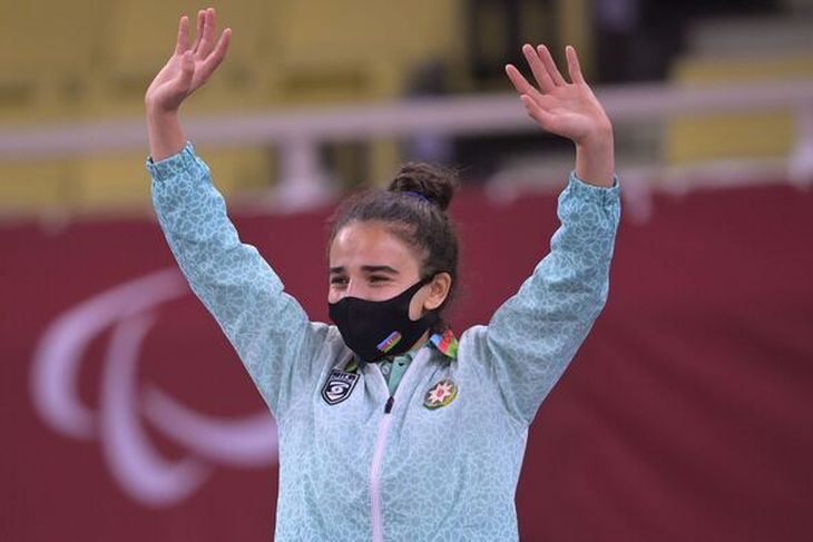Shahana Hajiyeva won the gold medal at the Tokyo 2020 Paralympic Games competing in the category for the blind. Today is vetoed for life. Shahana Hajiyeva won the gold medal at the Tokyo 2020 Paralympic Games competing in the category for the blind. Today is vetoed for life.