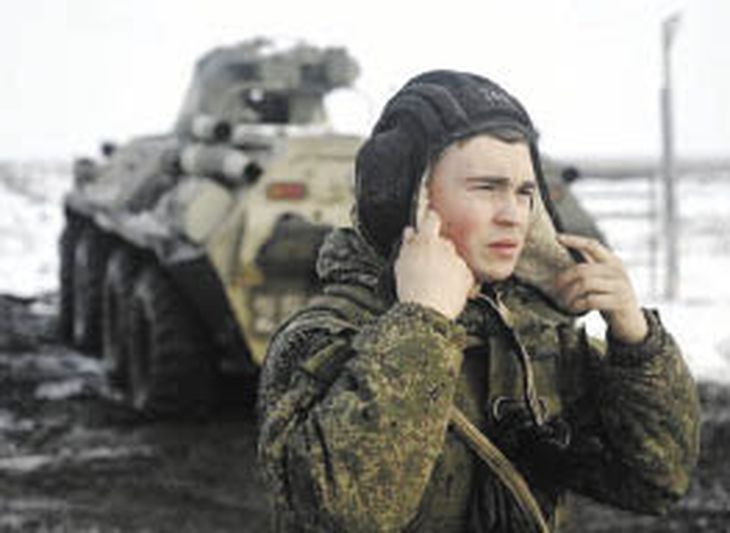 MOVIMIENTOS. Tropas rusas fueron detectadas trasladándose en las inmediaciones de la fronteras.