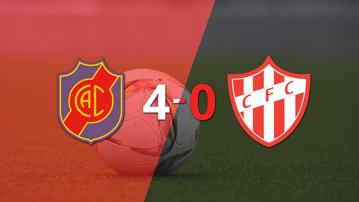 Cañuelas fue superado fácilmente y cayó 4-0 contra Colegiales