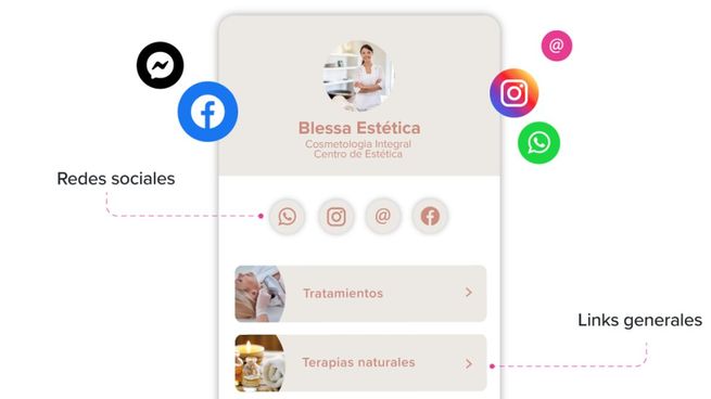 Bio Libre simplifica la información de los vendedores y creadores de contenido en un solo lugar al reunir todos los links, contenidos y publicaciones en una página.