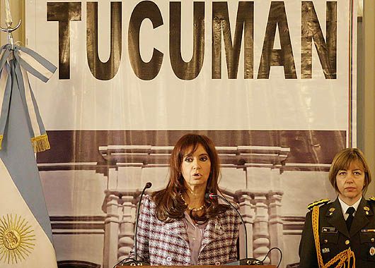 Cristina llamó a un amplio diálogo y prometió una reforma política (foto 1)