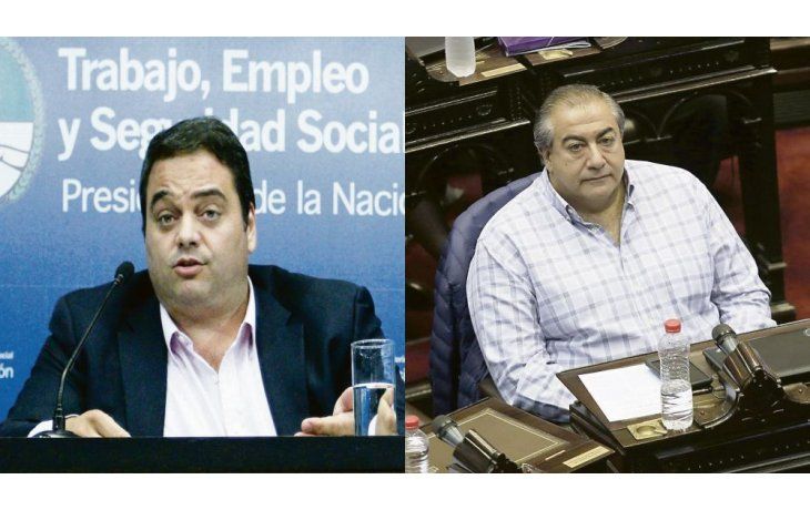 ámbito.com | Jorge Triaca. A cargo de las negociaciones. Héctor Daer. La cara visible de la CGT.