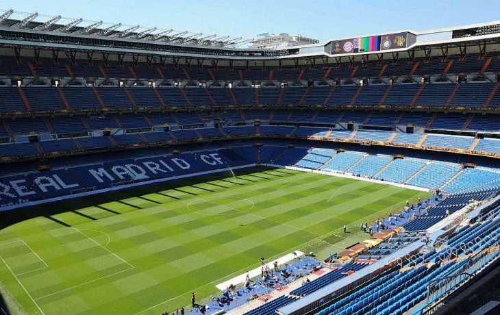 El Estadio Santiago Bernabeu, en Madrid, posible sede de la Finalissima. El Estadio Santiago Bernabeu, en Madrid, posible sede de la Finalissima.