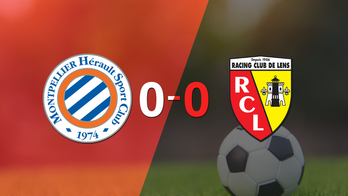 There were no goals in the draw between Montpellier and Lens