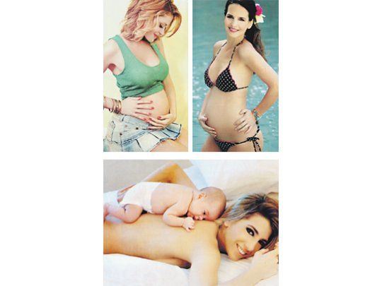 Mamá I: Vanina Escudero quiere que la atiendan “divina” en el parto.Mamá II: Sabrina Garciarena estaba de más de dos meses y no tenía ni idea.Mama III: Cinthia Fernández ya tuvo, y creyó que sus enormes lolas siliconadas la ayudarían a la hora de dar de mamar a sus hijas.