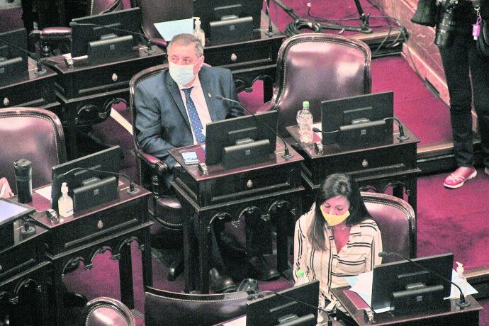 El macrismo se enojó en el recinto.