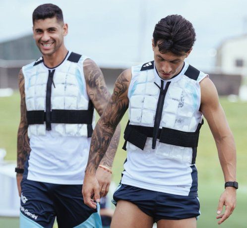 Argentina ya probó la nueva tecnología hecha por Adidas. Argentina ya probó la nueva tecnología hecha por Adidas.