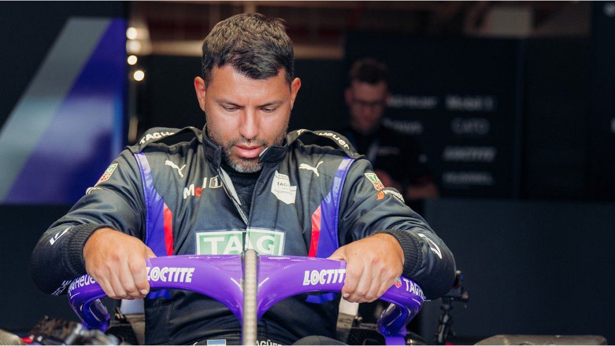 The “Kun” Agüero debuted in Formula E and his team made him a curious request