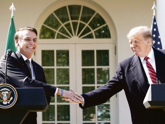 Jair Bolsonaro fue invitado a la asunción de Donald Trump.