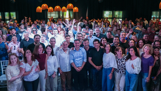 La dirigencia de LLA durante el encuentro en Córdoba que encabezó el diputado Gabriel Bornoroni. La dirigencia de LLA durante el encuentro en Córdoba que encabezó el diputado Gabriel Bornoroni.