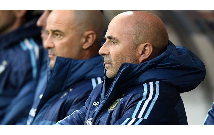 Sampaoli se fue conforme con el rendimiento y piensa en optimizar el ataque