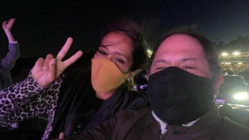 Vanesa Herrera Noble y Felipe Noble.