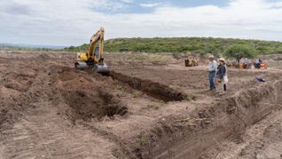 Los trabajos se hicieron en el predio del ex Centro Clandestino de Detención, Tortura y Exterminio La Perla. Los trabajos se hicieron en el predio del ex Centro Clandestino de Detención, Tortura y Exterminio La Perla.