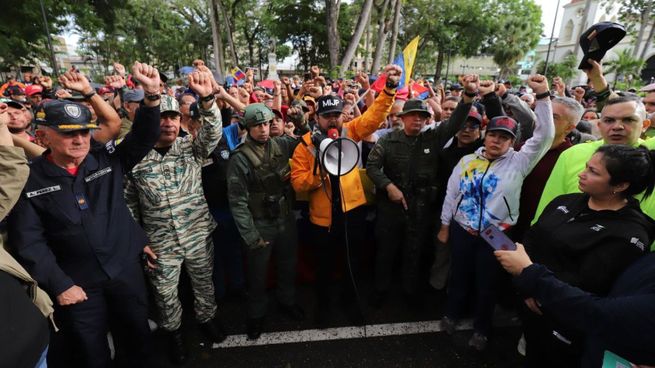 Manifestaciones en Monagas en contra de la ofensiva de Estados Unidos.&nbsp;
