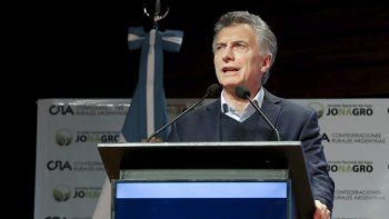 No perdamos de vista los pasos enormes que dimos juntos, y el campo los sabe bien, le dijo Macri al campo.&nbsp;