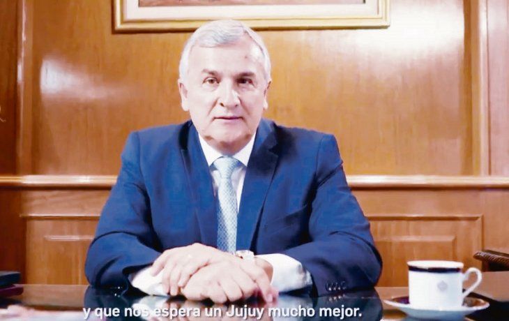 Etapa. El gobernador se dirigi&oacute; al pueblo juje&ntilde;o a trav&eacute;s de un mensaje en formato de video en el que traz&oacute; un balance de su gesti&oacute;n.
