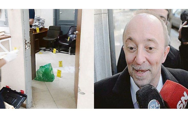 ámbito.com | Amenazado. Desconocidos ingresaron al despacho de Cartasegna, lo ataron con cables y le dejaron una inscripción con azúcar: “Nisman”.