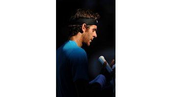 Del Potro no pudo hacer nada ante Federer.