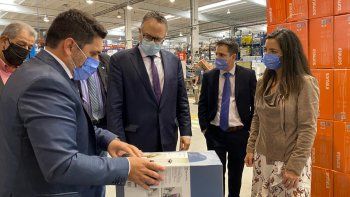 El ministro de Desarrollo Productivo, Matías Kulfas en Rosario.