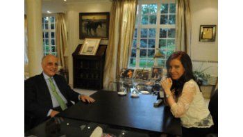 Cristina de Kirchner y Carlos Bulgheroni.