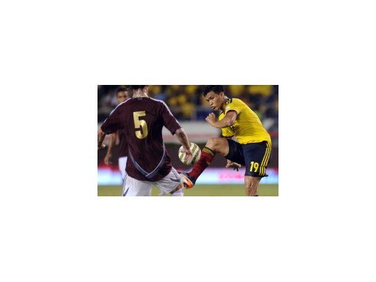 Teo Gutiérrez en acción.