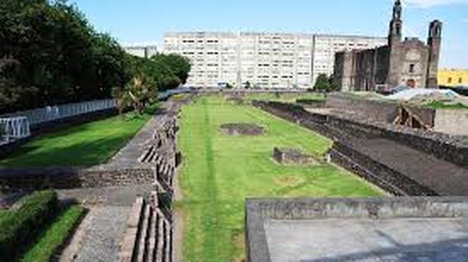 Este es el Jardín Santiago de Tlatelolco en CDMX.