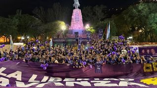 La capital salteña se convirtió en uno de los bastiones libertarios. La capital salteña se convirtió en uno de los bastiones libertarios.