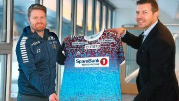 un club noruego lanzo una camiseta con codigo qr para defender los derechos humanos
