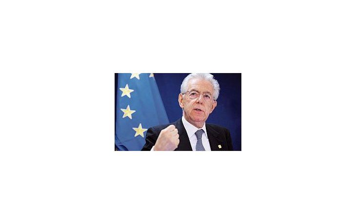 Primer ministro italiano, Mario Monti.