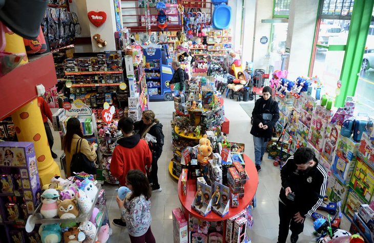 En el d&iacute;a del ni&ntilde;o, las ventas cedieron m&aacute;s de 16% este a&ntilde;o.