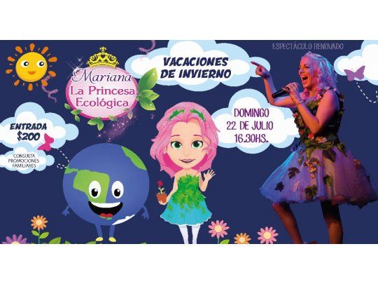 Mariana, la princesa ecológica, un musical sobre el medio ambiente