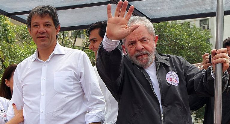 Lula se bajó de carrera presidencial y PT confirmó al candidato Haddad
