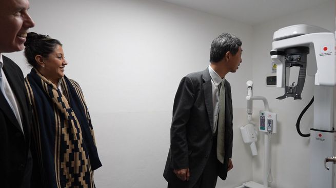 La embajada de Japón donó equipos odontologicos a la provincia patagónica.&nbsp;