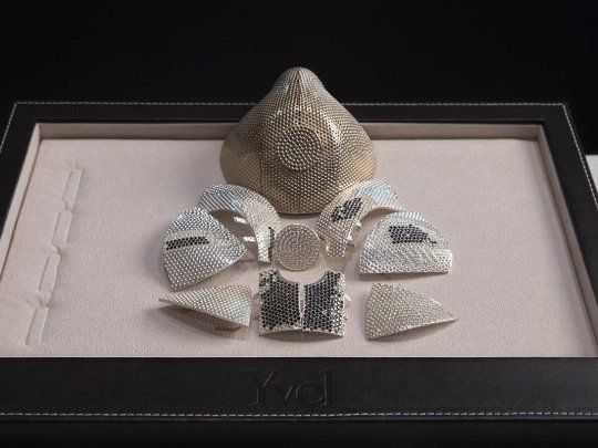 La mascarilla está equipada con un&nbsp;filtro N99 para ofrecer un alto nivel de protección.