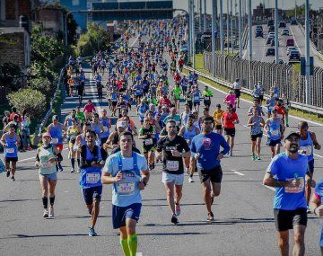 La maratón de Buenos Aires de 2019 contó con más de 10 mil participantes.