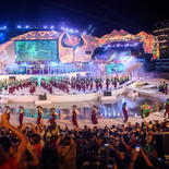 El Acto Central de la Fiesta Nacional de la Vendimia es uno de los espectáculos a cielo abierto más importantes del país y convoca cada año a miles de personas. El Acto Central de la Fiesta Nacional de la Vendimia es uno de los espectáculos a cielo abierto más importantes del país y convoca cada año a miles de personas.