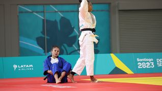 Brisa Gómez estiró el legado del judo argentino en los Juegos Panamericanos.